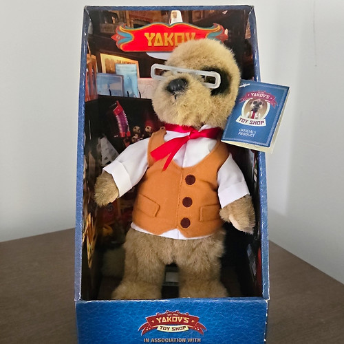 Yakov meerkat plush - yakov,