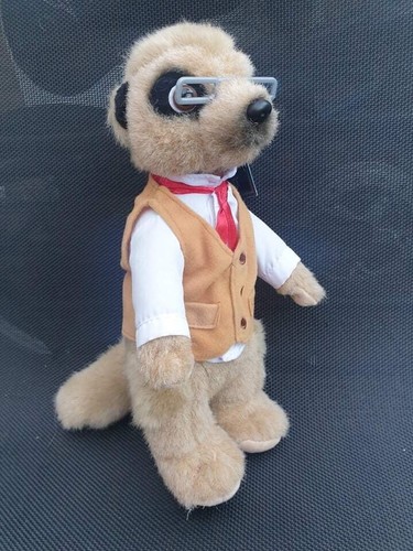 Yakov meerkat soft toy - meerkat, toy,