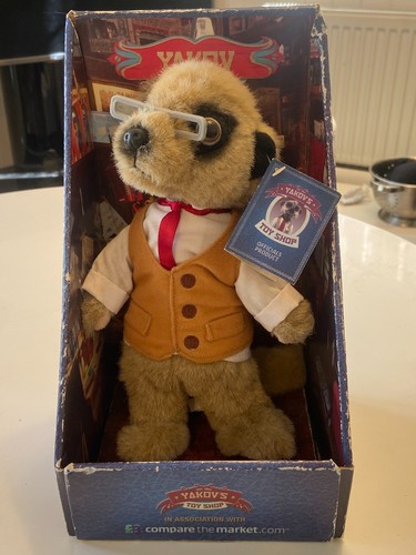 Soft toy teddy meerkat yakov - toy,