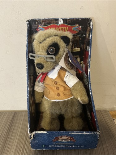 Yakov meerkat soft toy with - meerkat,