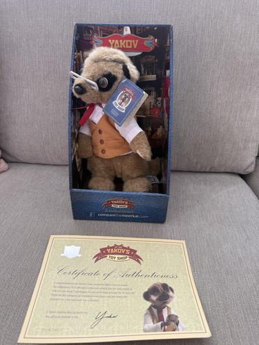 Yakov meerkat soft - toy, with